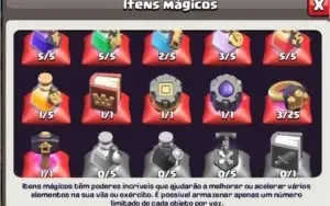 conta clash of clans cv  12 semi full