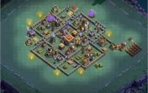 conta clash of clans cv  12 semi full