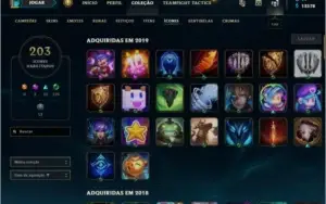 CONTA DE  LOL PLAT 1 - 395 SKINS