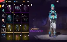 Conta free fire anjo azul - Negociável