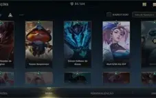 Conta Wild Rift quase Mestre e 31 Skins (4 passes)!