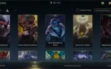 Conta Wild Rift quase Mestre e 31 Skins (4 passes)!
