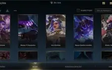 Conta Wild Rift quase Mestre e 31 Skins (4 passes)!