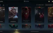 Conta Wild Rift quase Mestre e 31 Skins (4 passes)!