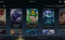 Conta Wild Rift quase Mestre e 31 Skins (4 passes)!