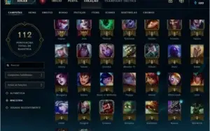Conta gold 3, otima para ser uma smurf