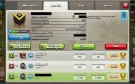 CV10 - LVL 164 - COM TROCA DE NOME - LÍDER DE CLÃ NV10