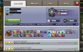 CV10 - LVL 164 - COM TROCA DE NOME - LÍDER DE CLÃ NV10
