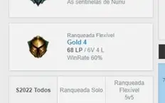 Conta plat2 com winrate bom de kassadin