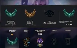 Conta plat2 com winrate bom de kassadin