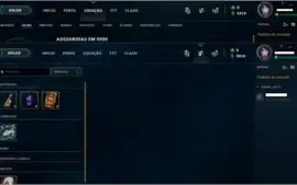 Vendo conta Bronze II com 31 Champs e 11 skins