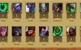 CONTA GOLD 1 + 79 Champions + 49 skins