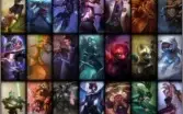 CONTA GOLD 1 + 79 Champions + 49 skins