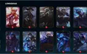 Conta de league of legends, elo mestre, 145 skins, 140 champ
