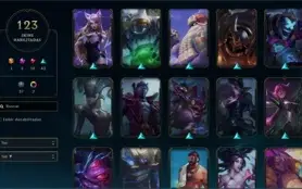 CONTA LOL 123 SKINS UNRANKED