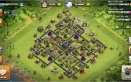 CONTA CLASH OF CLANS CV 9 FULL