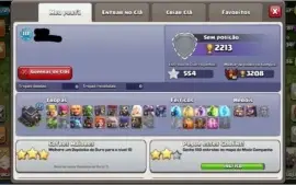 CONTA CLASH OF CLANS CV 9 FULL