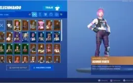 Conta de Fortnite com Skins raras, Passes antigos e STW