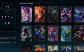 Conta League of Legends Prata II , 77 Skins no Total(Lvl 99)
