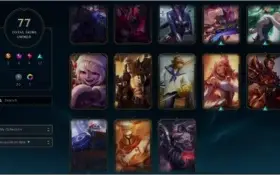 Conta League of Legends Prata II , 77 Skins no Total(Lvl 99)