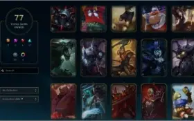 Conta League of Legends Prata II , 77 Skins no Total(Lvl 99)