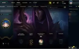 CONTA LEAGUE OF LEGENDS LEVEL 32 EDIÇÃO 10 ANOS