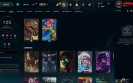 Conta league of legends|Level 315| 128 Skins | + 100 champ