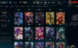 Conta league of legends|Level 315| 128 Skins | + 100 champ
