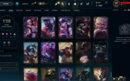 Conta league of legends|Level 315| 128 Skins | + 100 champ