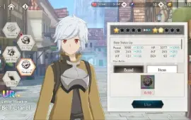 Conta Danmachi Battle Chronicles - Ais + Lefiya e top tiers