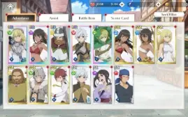 Conta Danmachi Battle Chronicles - Ais + Lefiya e top tiers