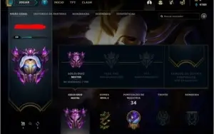 CONTA MASTER WINRATE BOM, SÓ SKIN BOA