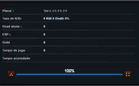 Conta Point blank General XP 100% P/MARESHAL