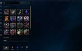 CONTA COM 8 MÍTICAS E 291 SKINS