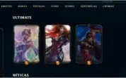 CONTA COM 8 MÍTICAS E 291 SKINS