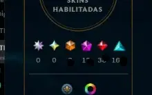 Conta League com Skin Rarissimas, de 2011 e unico dono