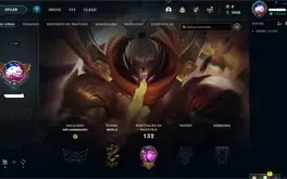 Vendo conta de lol lvl 62 não é smurf duas Skins vitoriosas