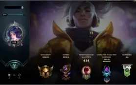 Conta de lol, lvl 311 Gold 3 e com skin prestigio do yasuo