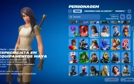 Conta Fortnite | 77 Skins | Deadpool | Midas | Dire
