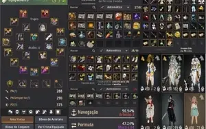 Conta black desert 665gs, recheada de items