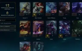 Conta LOL - PRATA 4 MMR BOM - 22 personagem - 6 skins "4 ep"