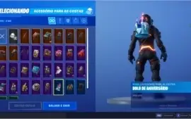 Conta fortnite com skins desde 3 temporada