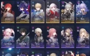 Honkai star rail 6 5✯ SEELE + JING YUAN +Na Noite(Ass Seele)