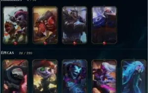 Conta League Of Legends Ouro 4