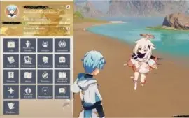 CONTA GENSHIN IMPACT BR LVL 47