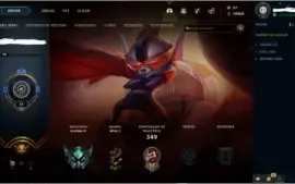 Conta de league of legends Platina 4 ( 143 Skins )