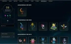 Conta league of legends lvl 387 todos os champs 504 skins