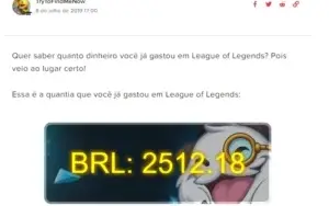 Conta league of legends lvl 387 todos os champs 504 skins