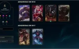 CONTA LEAGUE OF LEGENDS
