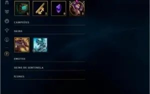 Conta LoL Unranked - 48 Champions - 10 Skins